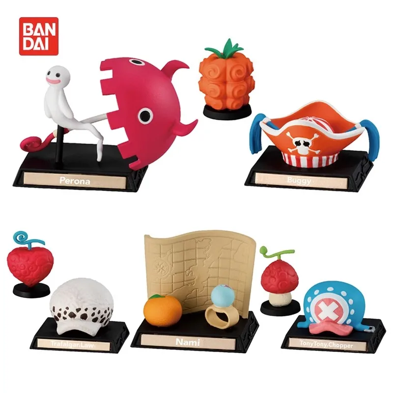 BANDAI One Piece Japan Gashapon Figure Anime Cute Part Trait Goods Perona Chopper Kawaii Figurine Capsule Toys