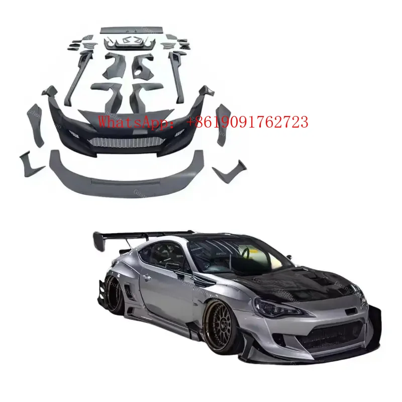 

Высококачественный стильный широкий обвес: передний бампер, задний спойлер, боковые пороги