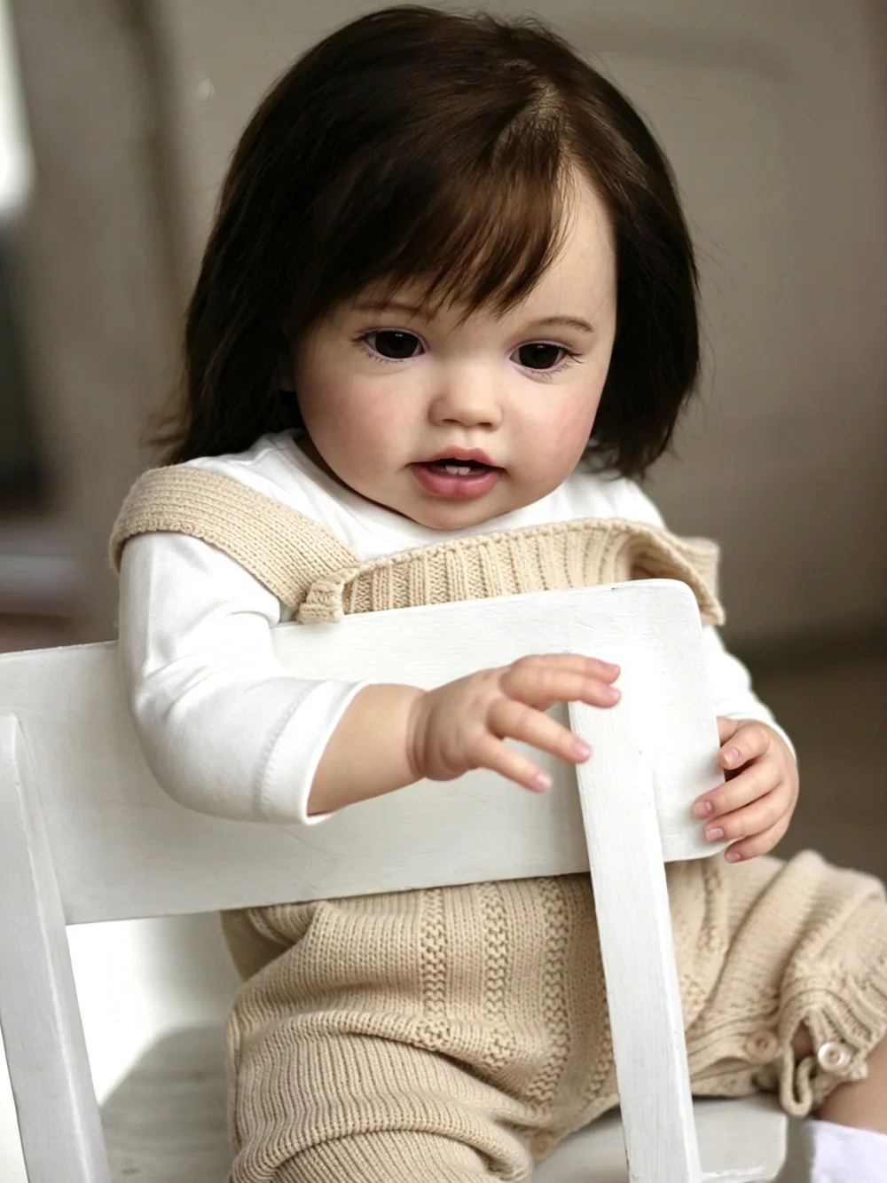60CM Huge Size Princess Girl with Hand Draw 3D Skin with Visible Veins Reborn Lottie Lifelike Soft Touch Girls Gifts