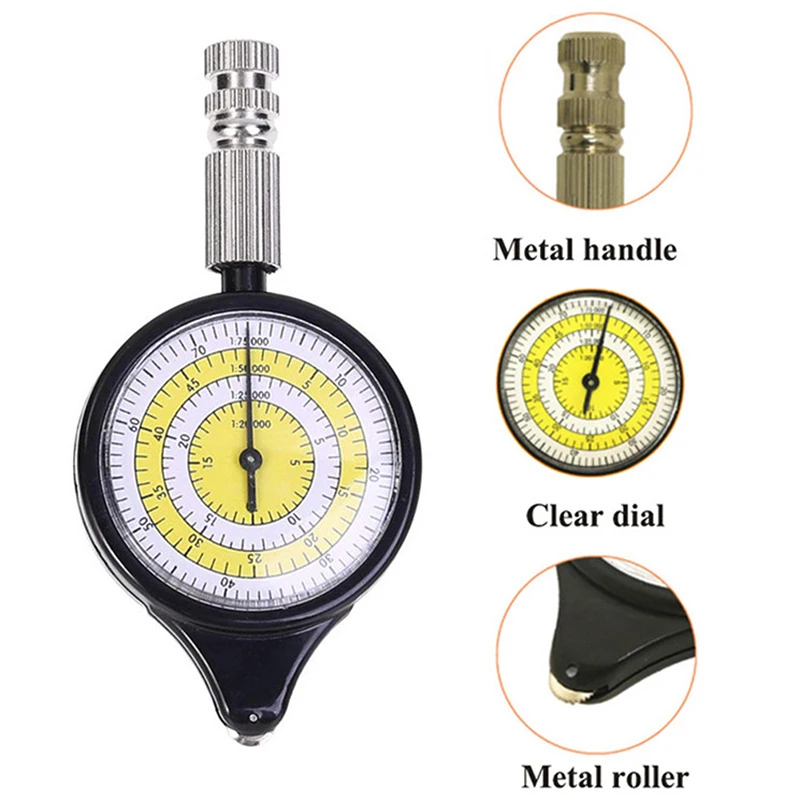 Map Rangefinder Map Measurer Odometer Multifunction Compass Curvimeter Outdoor Compass