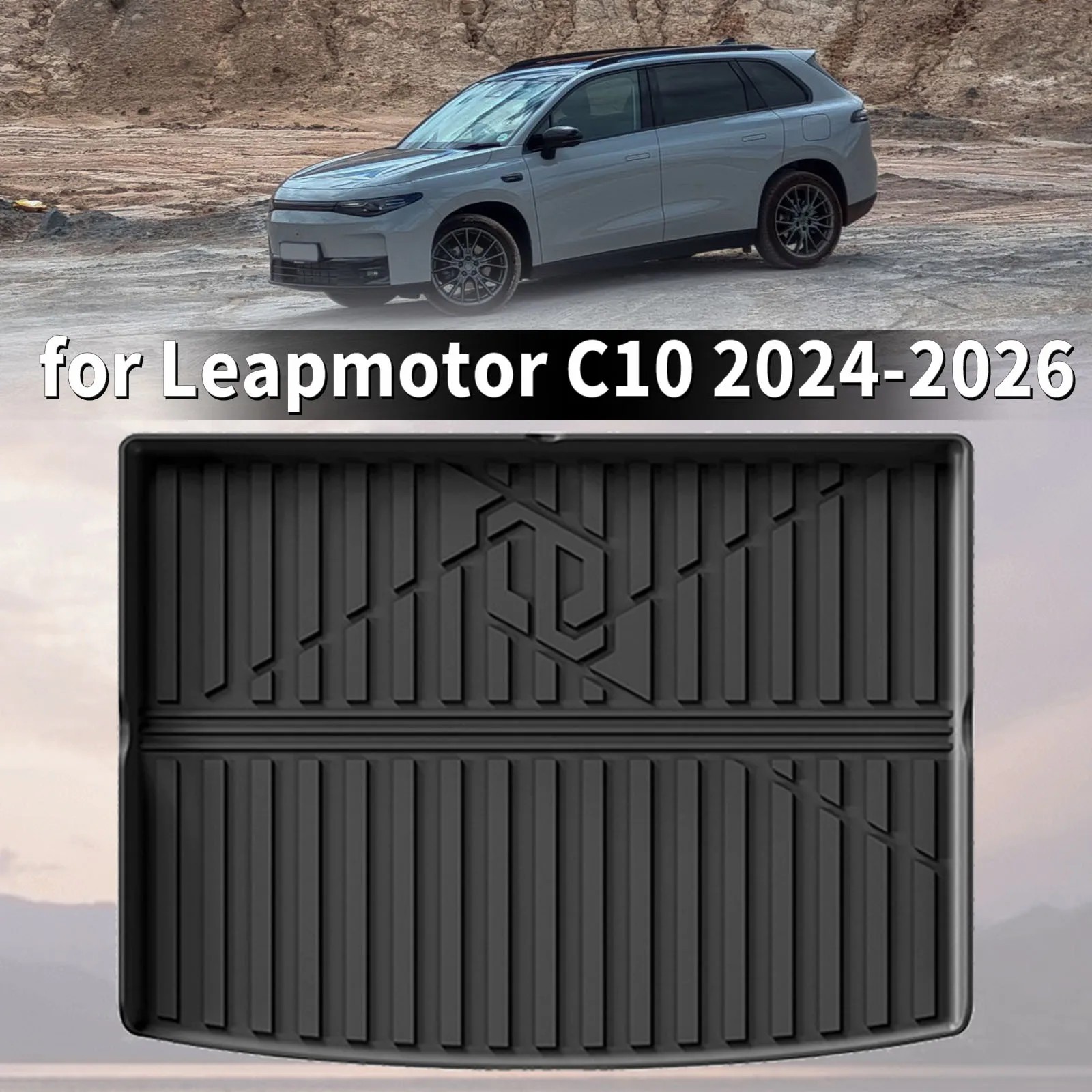 

for Leapmotor C10 2024 2025 2026 Eco-Friendly TPE Trunk mats & Back Rest Cover All-Weather Protection Accessories