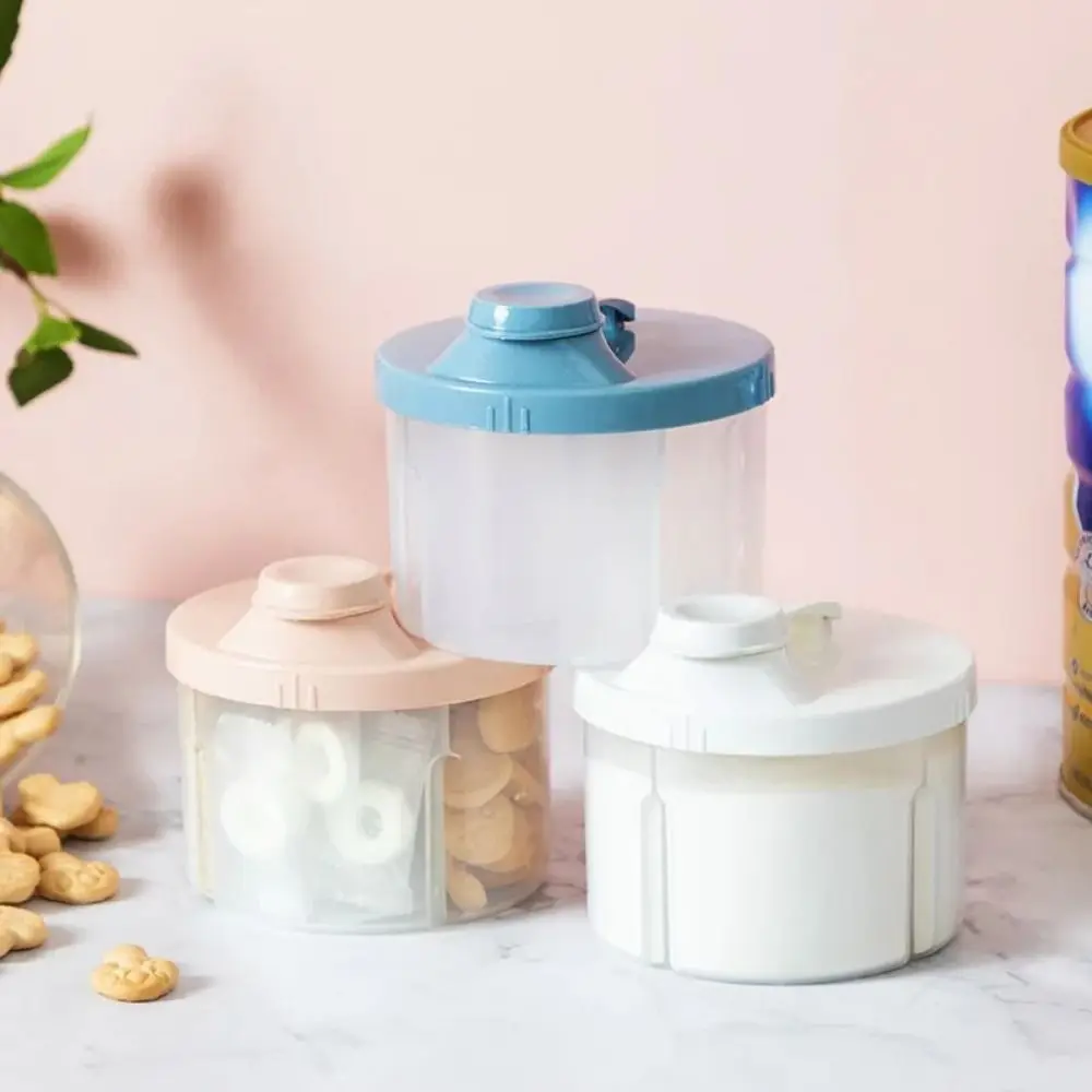 

Portable Infant Milk Powder Box 4 Grids BPA Free Baby Food Storage Box Moisture-proof sealing Large-Capacity