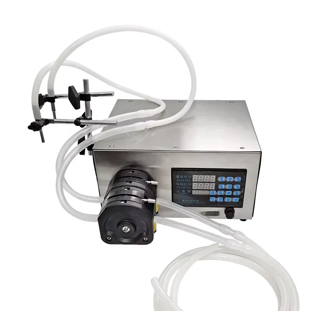 

Перистальтический насос с двойным соплом Машина для розлива жидкостей Перистальтический насос Машина для микронаполнения Машина для розлива жидкостей