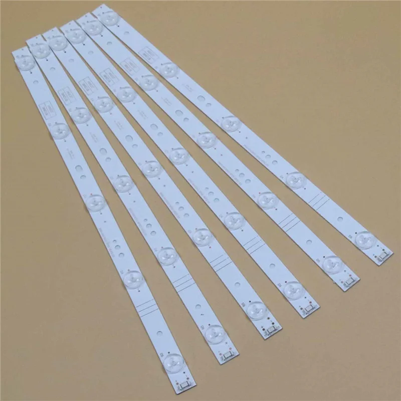 LED Backlight สําหรับ LG 43LH5000 43LH5500 43LH5510 บาร์ 5835-W43002-2P00/3P00 VER01.00 ชุดสําหรับ TESLA 43S306BF 43S356SF