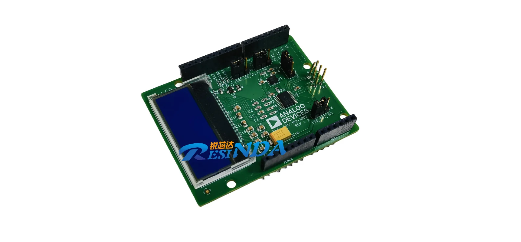 EVAL-ADXL362-ARDZ ADXL362 accelerometer sensor Arduino platform evaluation expansion board