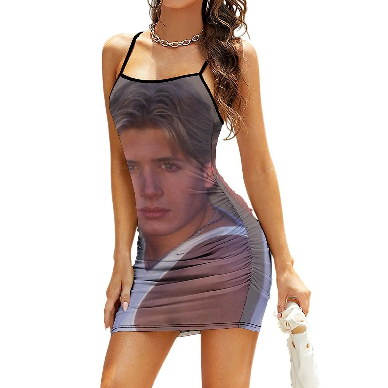 

young jensen ackles Sling Dress woman dress women clothes elegant party dresses for women 2025 Women's clothing