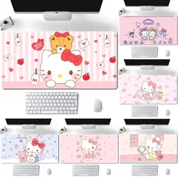 cartoon hello cute k-kittys cat Mousepad Computer Laptop Gamer Pad PC Gaming Accessories Desk Mats