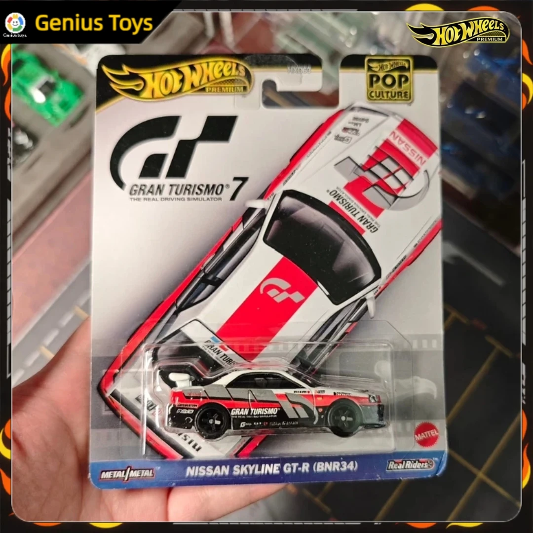 

Hot Wheels Премиум Поп-культура NISSAN SKYLINE GT-R масштаб 1:64 литая под давлением модель автомобиля из сплава модный коллекционный автомобиль игрушка подарок для мальчиков