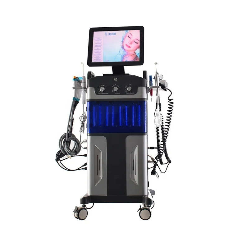 Bio microcurrent Skin scrubber Aqua peeling solution Facial skin health Hydra Dermabrasion Machine