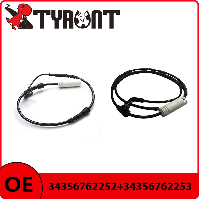 34356762252 34356762253 TYRNT Capteur d'usure des plaquettes de frein avant et arrière pour BMW E87 E90 E81 E82 E88 E91 E92 E93 Accessoires
