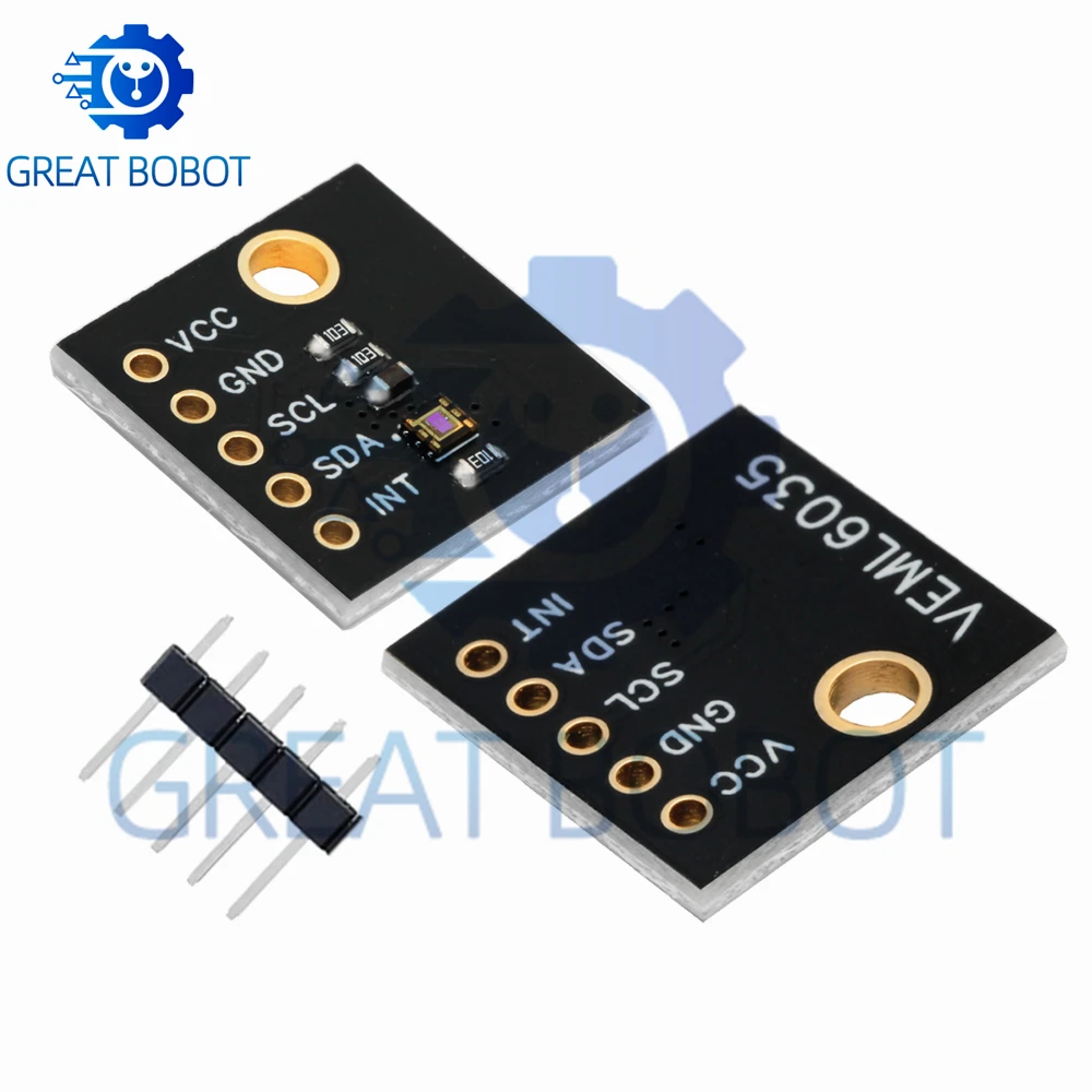 16-Bit Low Power I2C Optical Sensor VEML6035 Ambient Light Module with Temperature Compensation for Smart Lighting