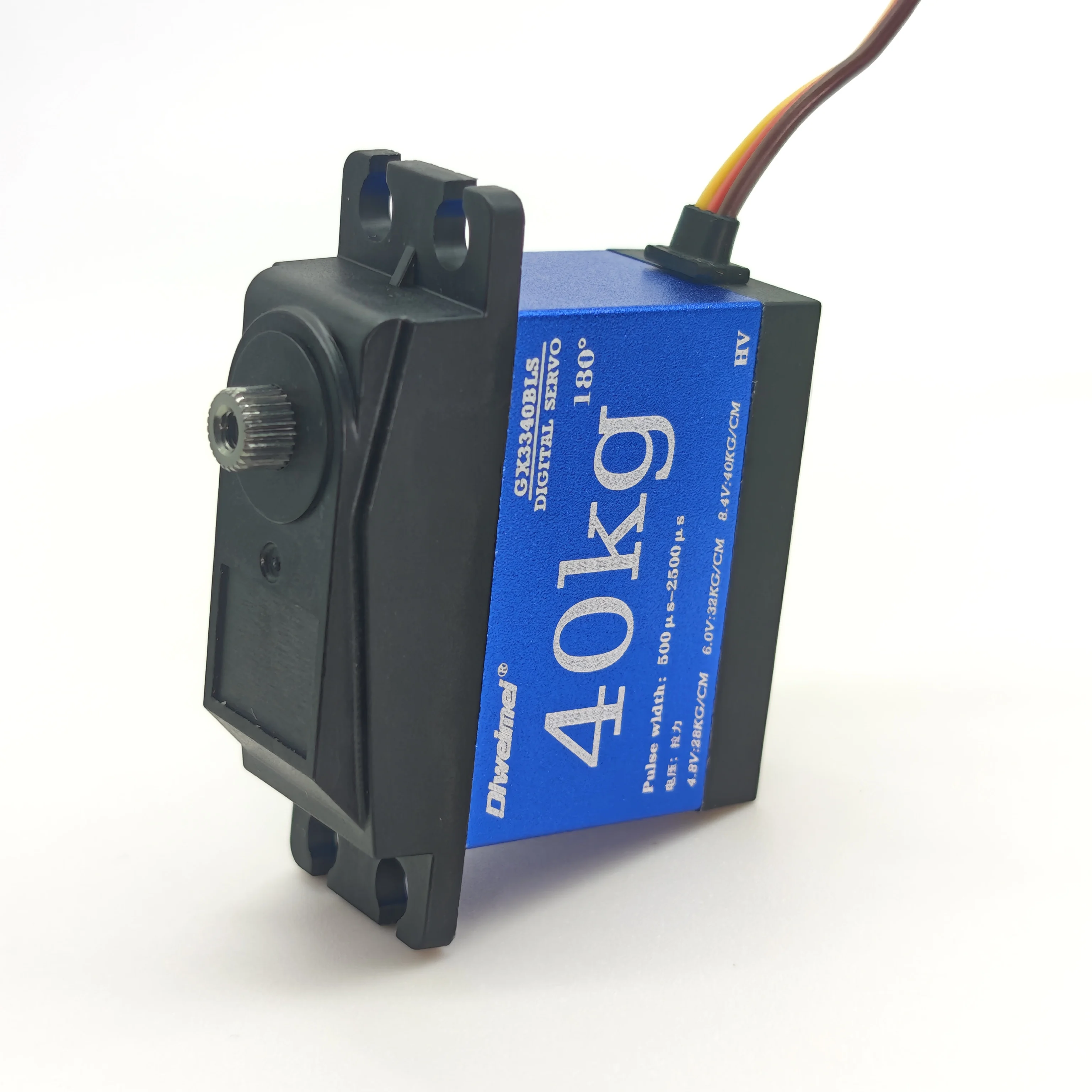 Servo digitale con tazza coreless da 40 kg e 180 gradi con coppia elevata adatto per auto RC 1/10 e 1/8 e bracci robotici FPV Dewamei