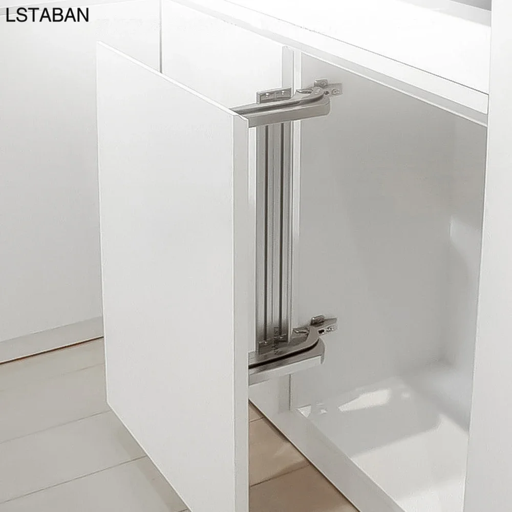 Wardrobe Folding Cabinet Busgate Lateral Sliding Door Hinge Cabinet System Damping Silent Slide Rail Opening Kitchen Door Hinge