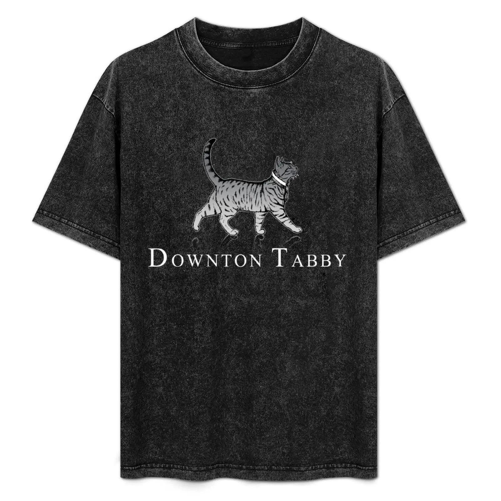 

Downton Tabby T-Shirt blanks customs design your own quick drying shirts graphic shirts men