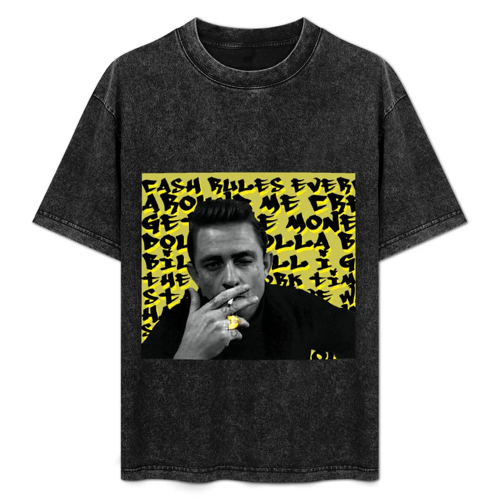 

Cash Rules Everything Around Me T-Shirt plus size tops plain new edition summer 2025 designer t shirt men