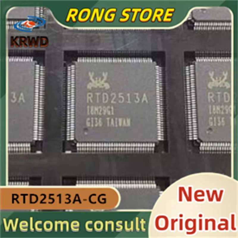 (5PCS/20PCS) RTD2513A RTD2513A-CG 2513  LQFP128 New and Original Chip IC