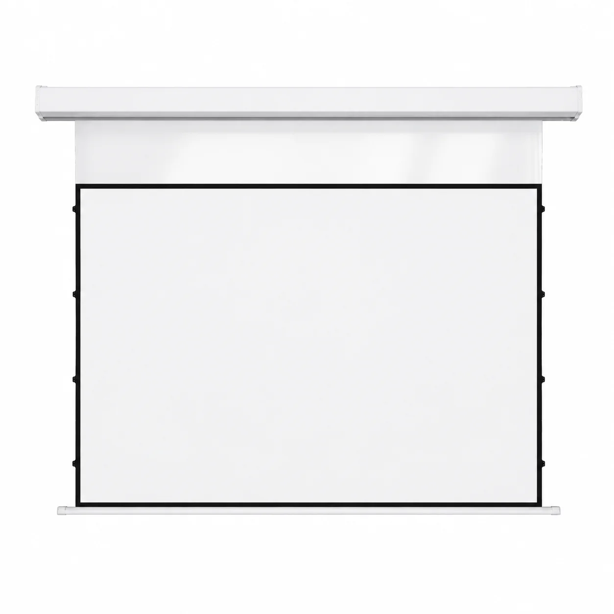 Motorized Floating White Photon Projector Screen 84 100 120 150 Inch Customizable Electric Wall Ceiling Mount For 4K HD Cinema