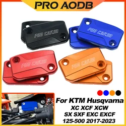 CNC Front Brake And Clutch Fluid Reservoir Cover Cap For KTM SX EXC EXCF SMR SXF XCF EXC TPI 125 150 200 250 300 350 400 450 500