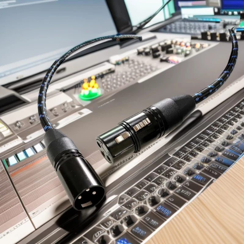 XLR Male to XLR Female Cable For Professional Recording Extension Line Balanced XLR Mixer Speaker Amplifier Live Microphone Line