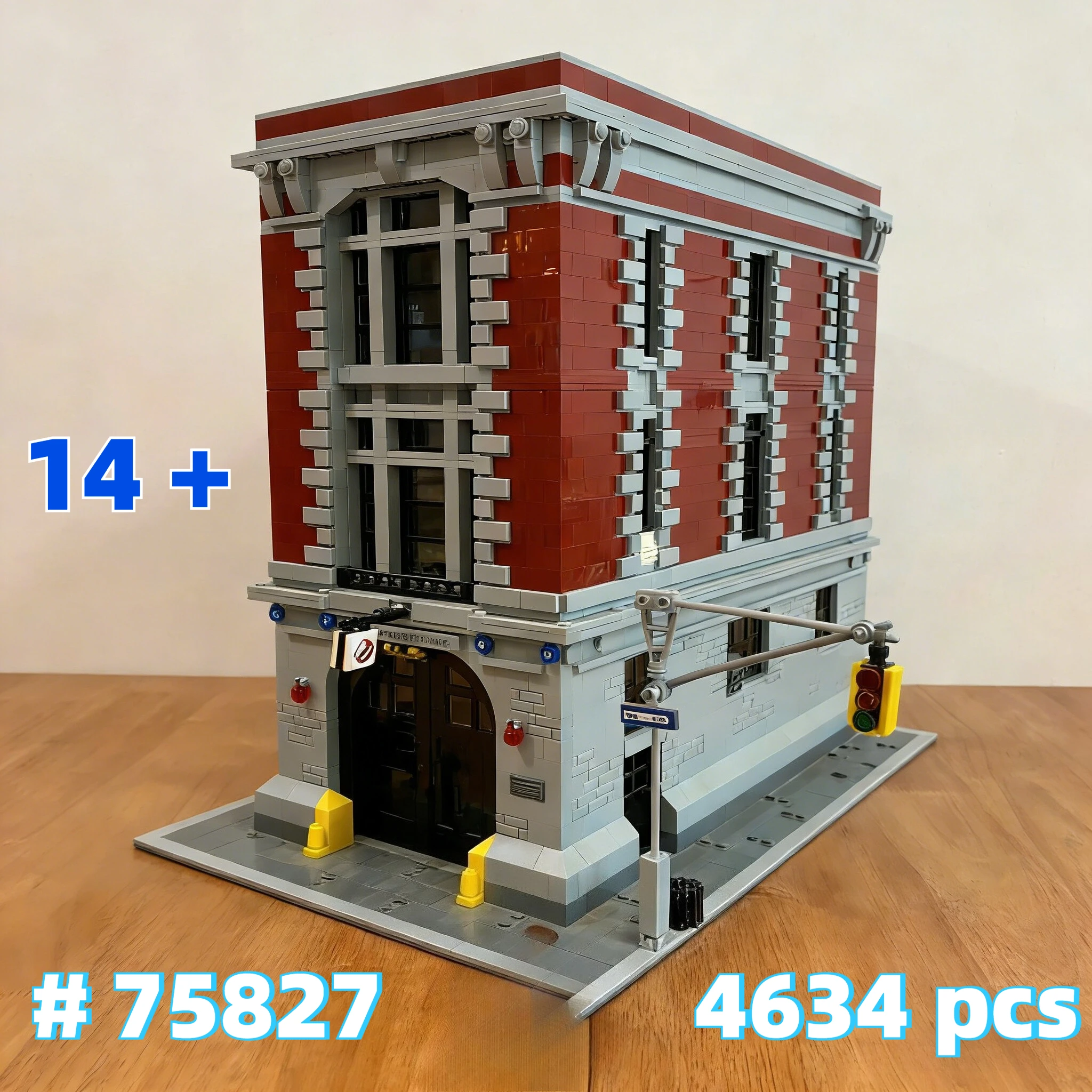 

Наборы строительных блоков Firehouse Headquarters Building Blocks 75827, подходящие для подарков на день рождения, совместимые с Legoed, 4634 шт.