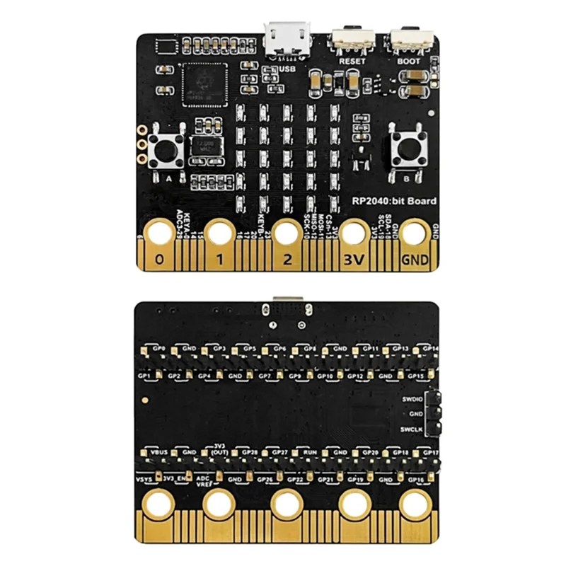 Nieuw - Voor Raspberry Pi RP2040 Development Board Micro: Bit Pico Development Board Grootte en poort Hoge compatibele Mini Bit Pico Boa