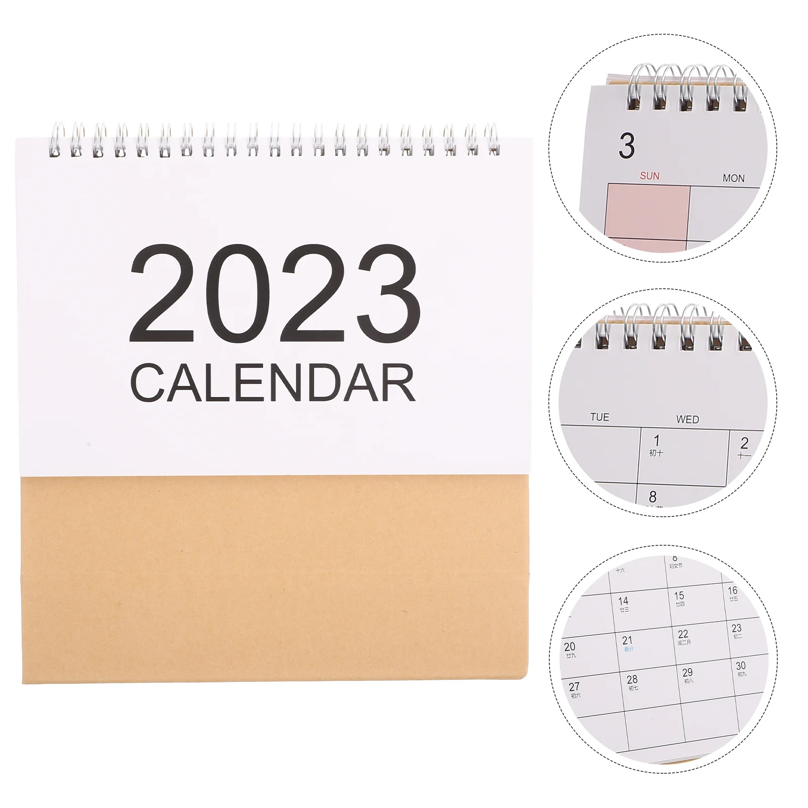 

Настольный календарь на 2023, стоячий раскладной стол на 2022–2023 годы, маленький для бумаги для домашнего офиса
