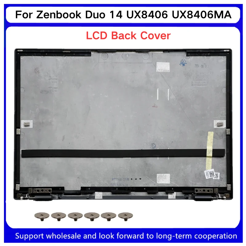 New For Kailxuling Zenbook Duo 14 UX8406 UX8406MA Laptop LCD Back Cover Top Case/Bottom Base Cover Lower Case A D Shell