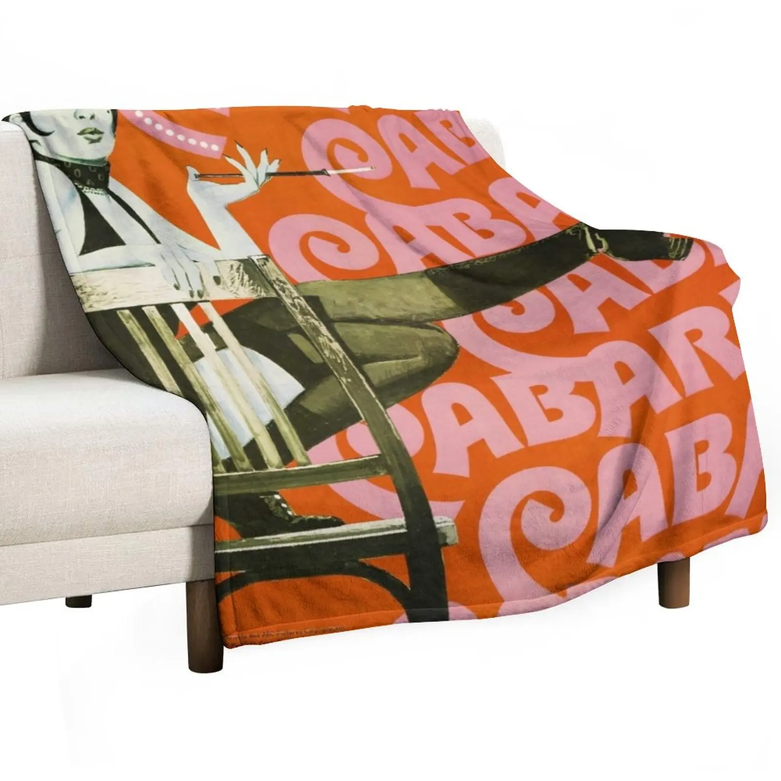 Vintage Cabaret Movie Poster Throw Blanket Large Luxury Throw Thins for sofa Blankets