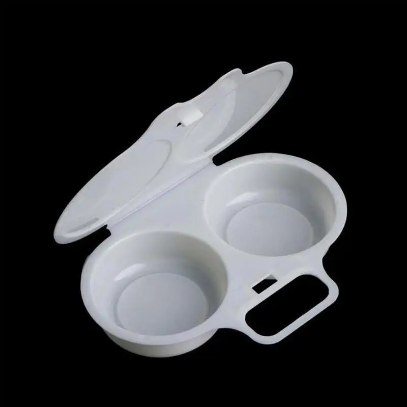 Lebensmittelechter Kunststoff-Mikrowellen-Eierdämpfer Praktische Küchen-Kochform Eierpochierer Spiegelei-Werkzeug - Küchen-Gadget – Detail 9