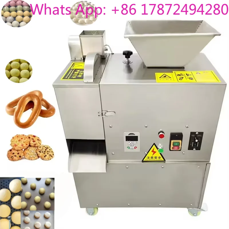 Stainless Steel Dough Divider Rounder Pizza Bread Cutter Ball Mashed Potato/Cassava Flour/Rice Ball Fillings Dividing Machine