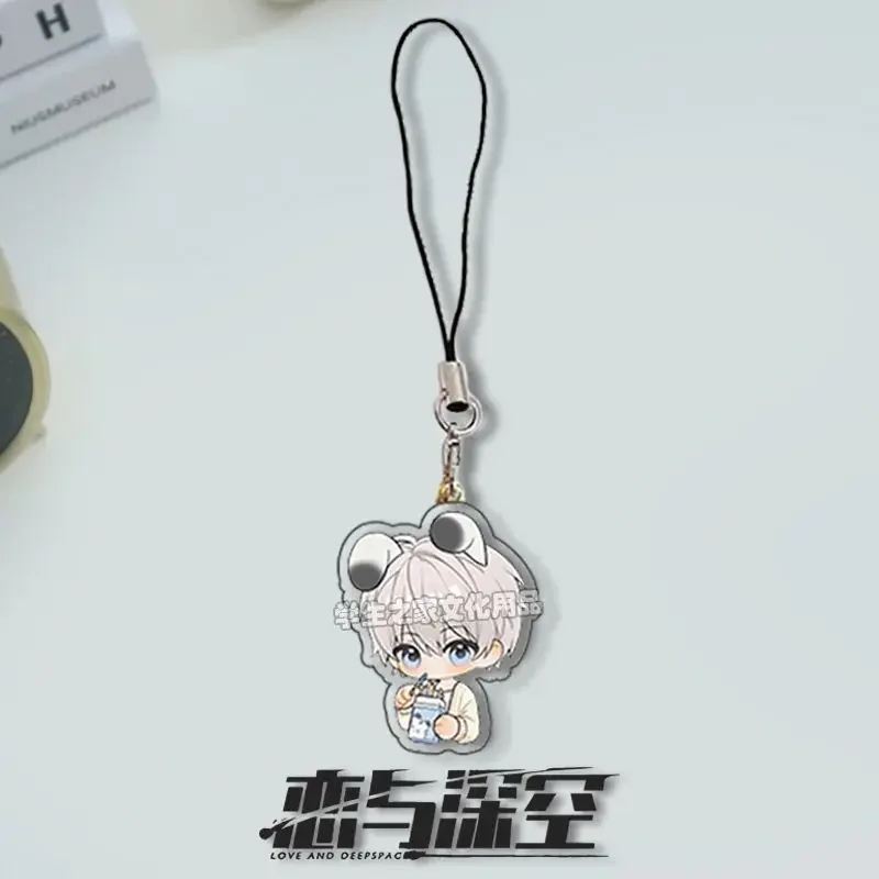 Love and Deepspace Dessert Series Mobile Phone Lanyard Sylus Kawaii Straps Hanging Rafayel Cute Phone Case Decor Accessories