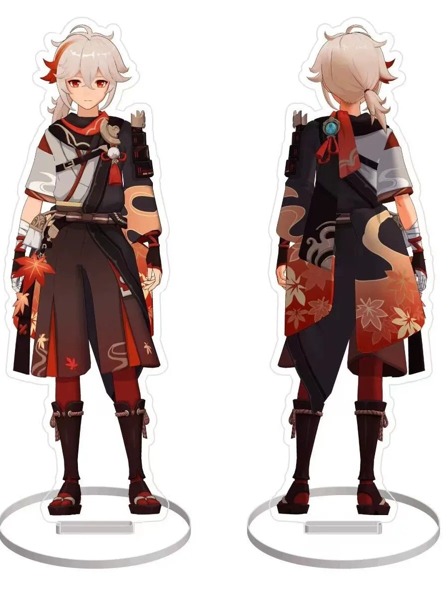 Anime Genshin Impact Alhaitham Xiao Cosplay acrilico positivo e negativo Hd decorazione fronte-retro segno in piedi Ambitus