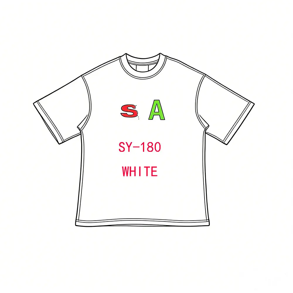 SY-180  White Cotton  Men's Hoodie & Sweatshirt Winter Women's Jogging Top Comfortable Street Style graphic t shirts