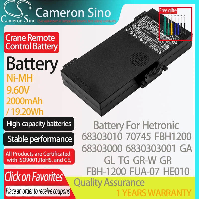 Cameronsino Battery…