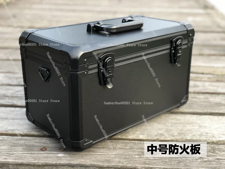 Aluminum Alloy Frame Density Board Tool Storage Case Portable Instrument Equipment Safety Protection Case Professional Suitcase