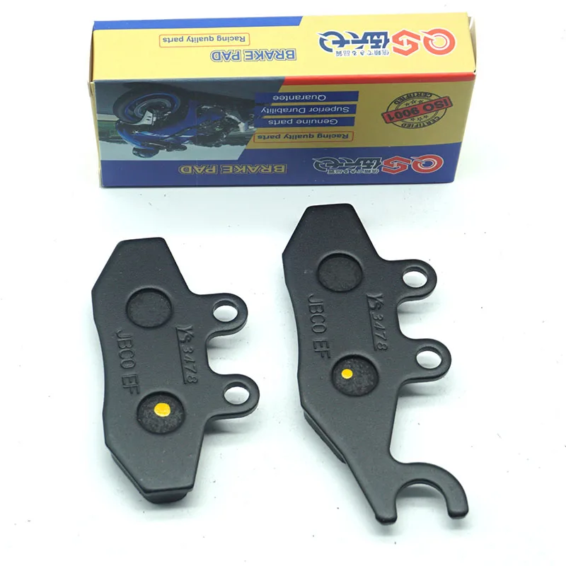 Motorcycle Front Rear Brake Pads for PEUGEOT Active 2013 City Star 2011-2015