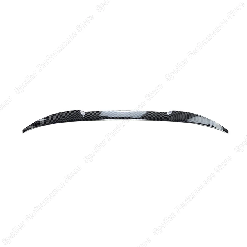 Car Rear Spoiler Wing Fit For BMW X4 G02 2018-2024+ M Performance Style Trunk Lid Splitter Body Kits Accessories Gloss Black ABS