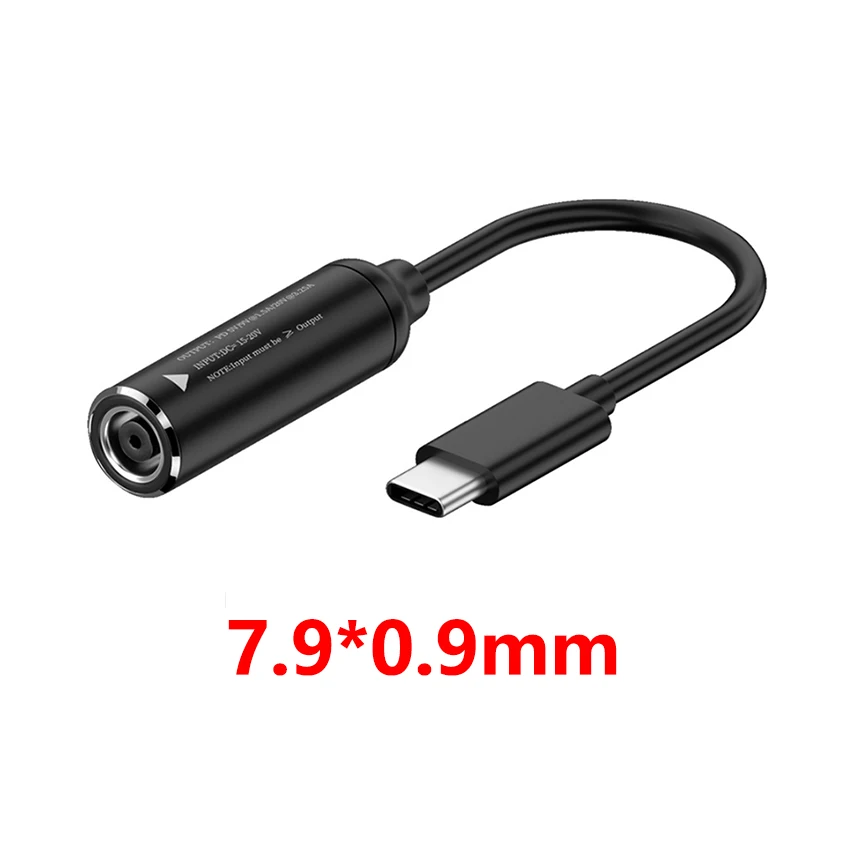 USB C Male to DC Power Female Converter 65W Type-C Laptop DC Adapter Cable PD Fast Charging Cable For Lenovo ASUS Huawei Samsung