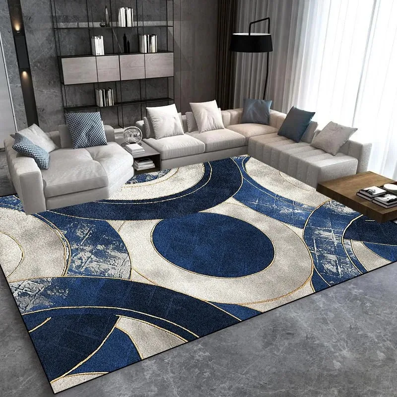 Alfombra grande de lujo ligera y moderna para sala de estar, decoración del hogar, alfombras para sofá, alfombra antideslizante para dormitorio de 200x300, alfombra lavable para puerta