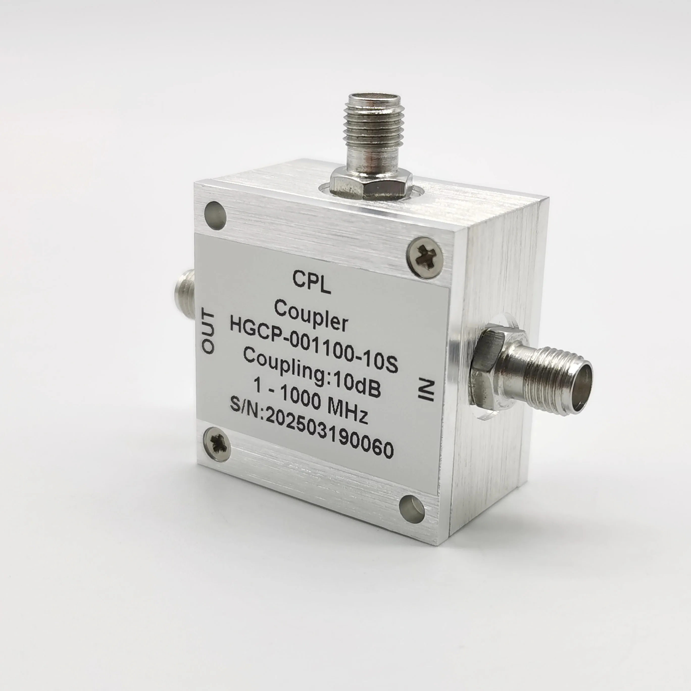 HGCP-001100-10S 1-1000MHz RF Microwave Coaxial Directional Coupler
