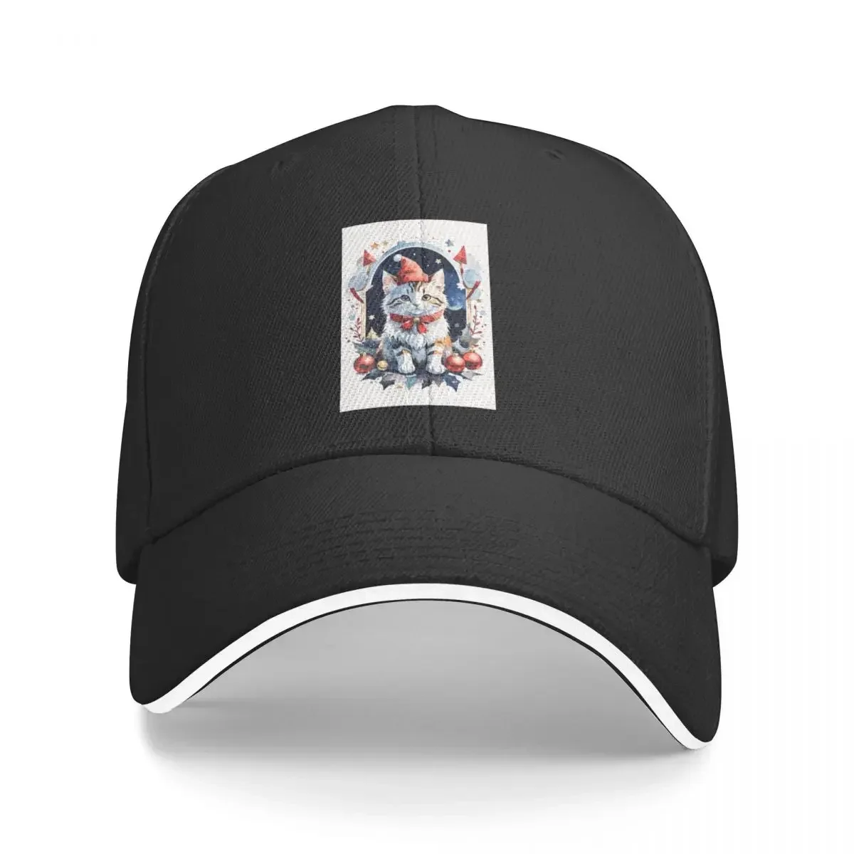 

Holliday cat Baseball Cap Horse Hat Military Cap Man Women's 2025 Men's