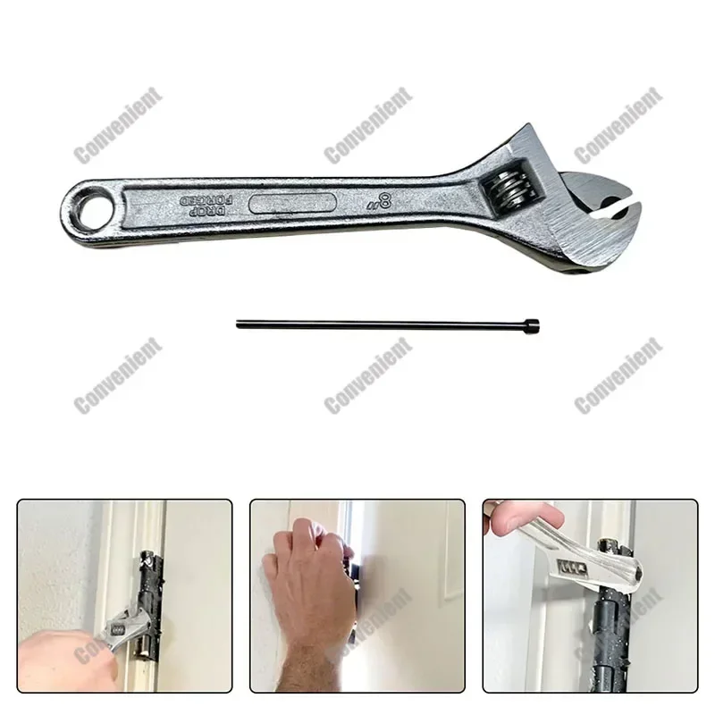 

2025 New Adjustable Door Hinge Adjustment Tool Adjustable Hinge Bender For 7mm-13mm Door Hinge Home Hand Tools Wrenches
