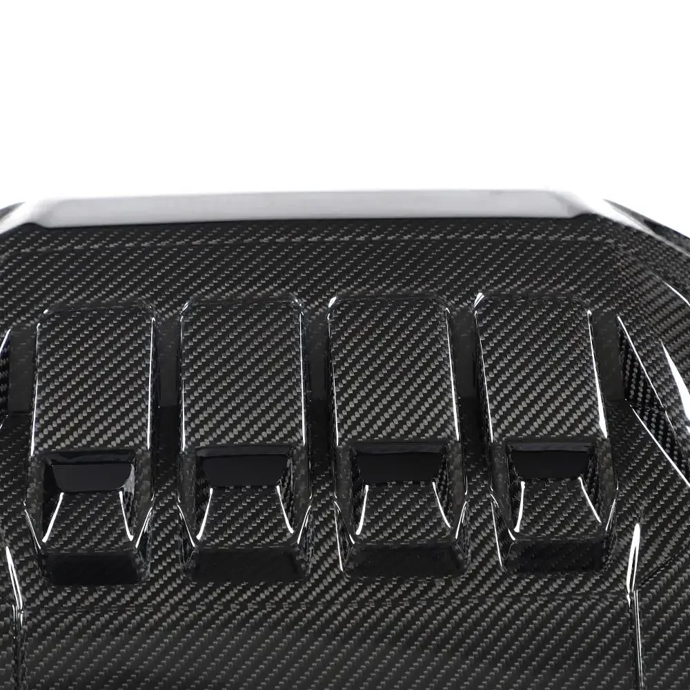 Dry Carbon Fiber Car Front Bumper Engine Hood Bonnet Cover For Golf MK8 GTI 2021-2023custom