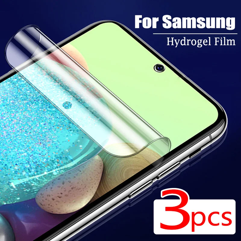 

3PCS Hydrogel Film For Samsung Galaxy A54 A53 A52 A13 A14 A12 A11 A51 A71 A82 A73 A72 A24 A23 A22 A32 A33 A34 Screen Protectors