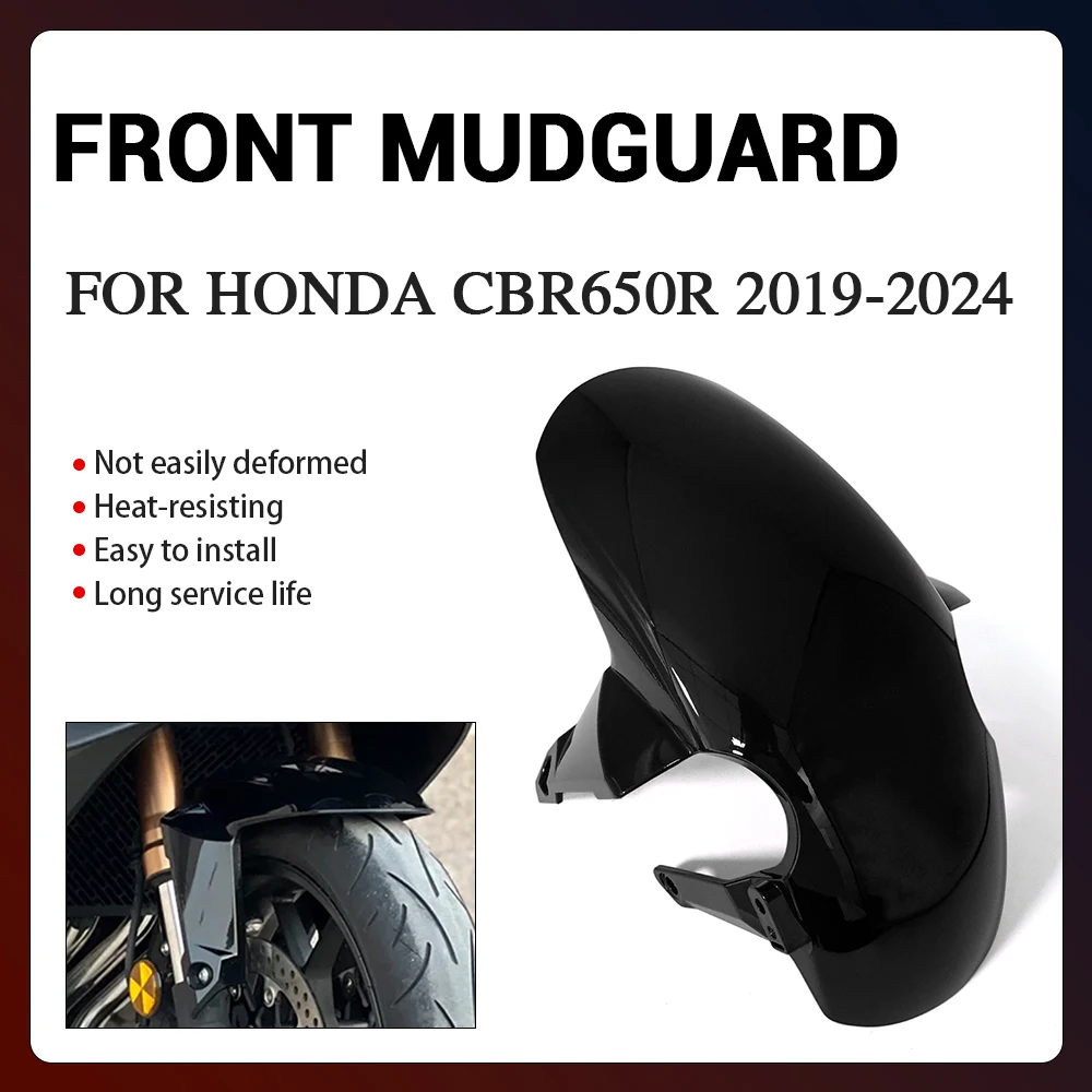 Para Honda CBR650R CBR650 2019-2024 guardabarros delantero de motocicleta protector contra salpicaduras carenado Slip on Honda CBR-650R CBR650-R 2020 2021 2022