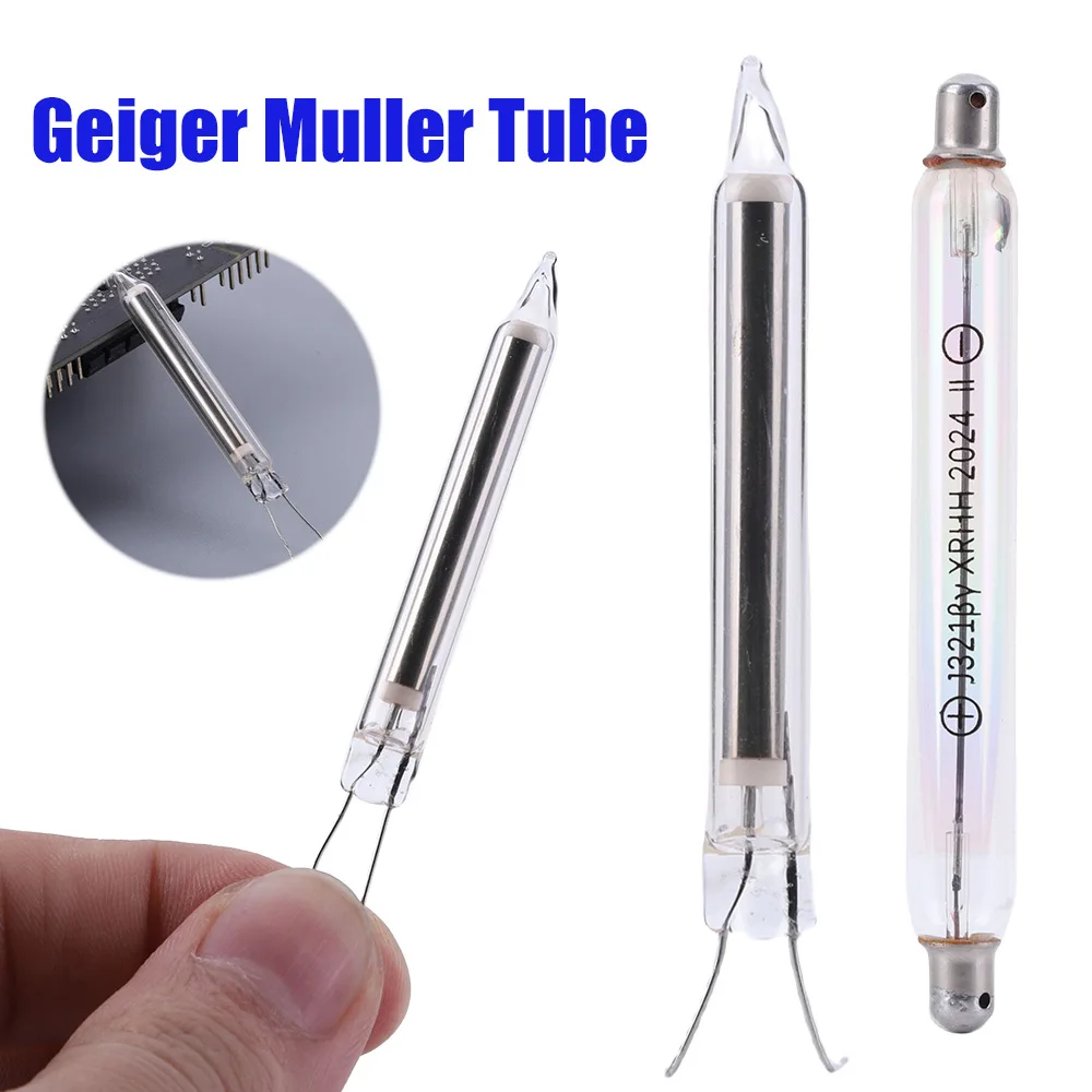 M4011/J321 Glass GM Tube Alpha /Beta Particles Gamma/X-rays Detection Geiger Kit Tube for Ionization Nuclear Radiation Detection