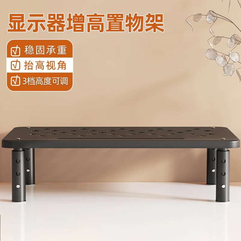 Ergonomic Adjustable Height monitor stand riser - Laptop Riser & Desktop Screen Elevator for Home/Office Workspace Organization