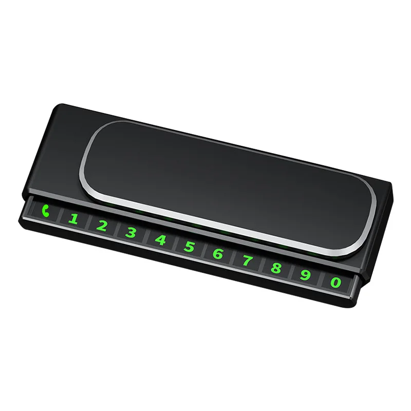 Временный номер парковки Автомобильный телефон Подвижный номерной знак PersonalizedlogoКреативный интерьер Ornam