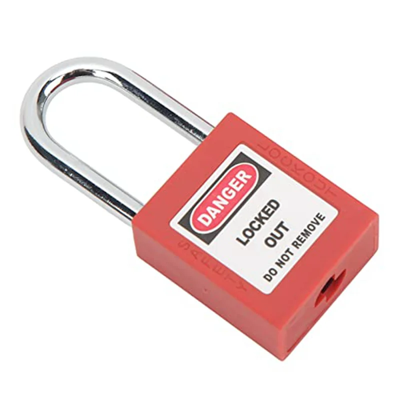 مجموعة أقفال بمشبك، مجموعة قفل Tagout مكونة من 6 فتحات، مقاومة للعبث للمعدات الصناعية (تكبل 1 بوصة/25 مم) - Y41A