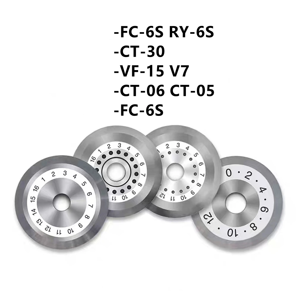 

Fiber cleaver blade replacement 12/16/24 plane for Taiwan yinu optical cutter wheel cutting blade free shipping fttheLink